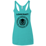 T-Shirts Tahiti Blue / X-Small Lovecraft Women's Triblend Racerback Tank