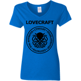 T-Shirts Royal / S Lovecraft Women's V-Neck T-Shirt