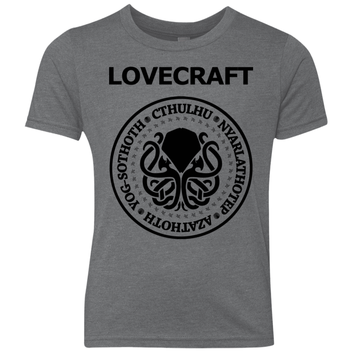 T-Shirts Premium Heather / YXS Lovecraft Youth Triblend T-Shirt