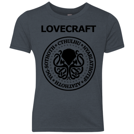 T-Shirts Vintage Navy / YXS Lovecraft Youth Triblend T-Shirt