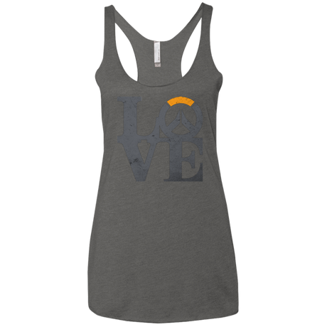 T-Shirts Premium Heather / X-Small Loverwatch Women's Triblend Racerback Tank