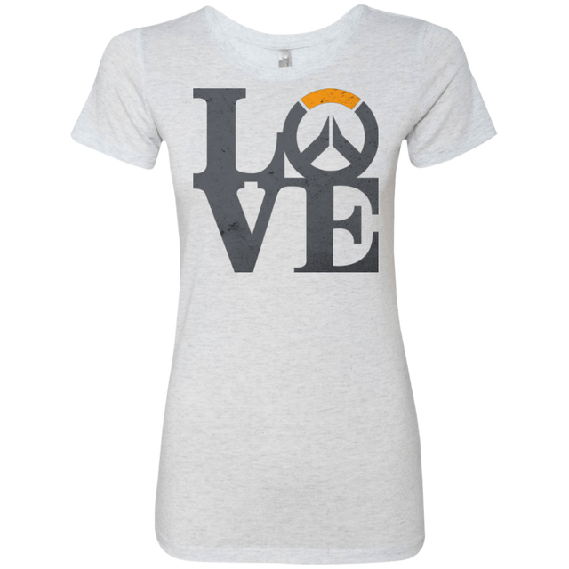 T-Shirts Heather White / Small Loverwatch Women's Triblend T-Shirt
