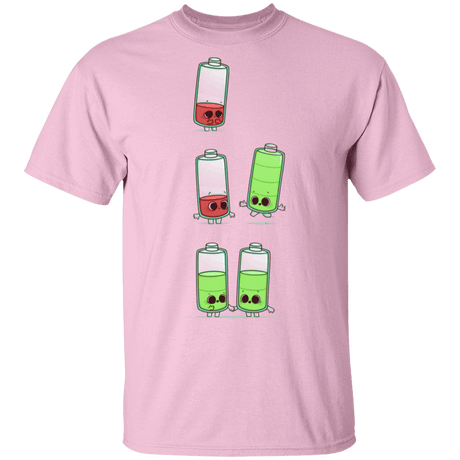 T-Shirts Light Pink / S Low Battery T-Shirt