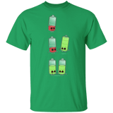 T-Shirts Irish Green / YXS Low Battery Youth T-Shirt