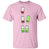 T-Shirts Light Pink / YXS Low Battery Youth T-Shirt