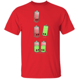 T-Shirts Red / YXS Low Battery Youth T-Shirt