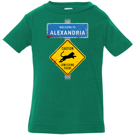 T-Shirts Kelly / 6 Months Low Flying Tigers Infant Premium T-Shirt