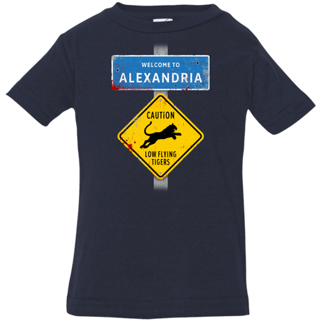 T-Shirts Navy / 6 Months Low Flying Tigers Infant Premium T-Shirt