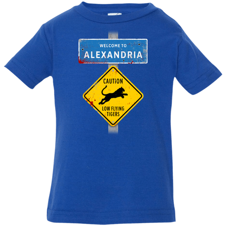 T-Shirts Royal / 6 Months Low Flying Tigers Infant Premium T-Shirt