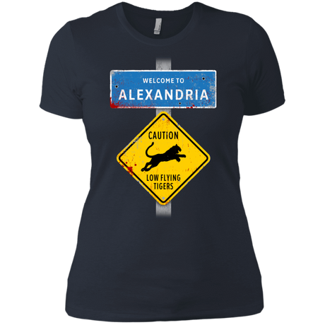 T-Shirts Indigo / X-Small Low Flying Tigers Women's Premium T-Shirt