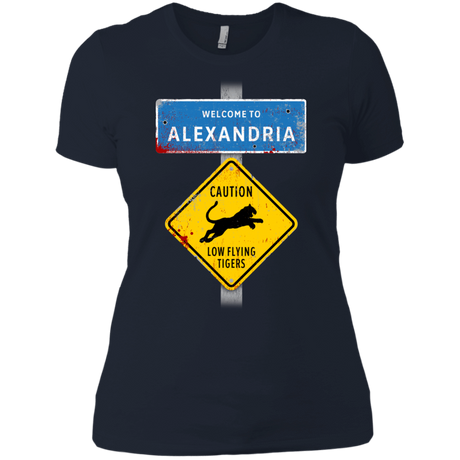 T-Shirts Midnight Navy / X-Small Low Flying Tigers Women's Premium T-Shirt