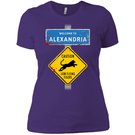 T-Shirts Purple / X-Small Low Flying Tigers Women's Premium T-Shirt