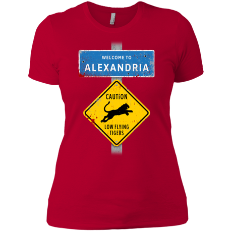 T-Shirts Red / X-Small Low Flying Tigers Women's Premium T-Shirt