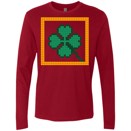 T-Shirts Cardinal / Small Low Resolution Irish Men's Premium Long Sleeve