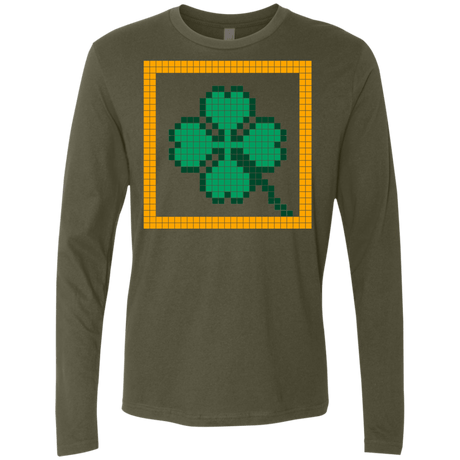 T-Shirts Military Green / Small Low Resolution Irish Men's Premium Long Sleeve