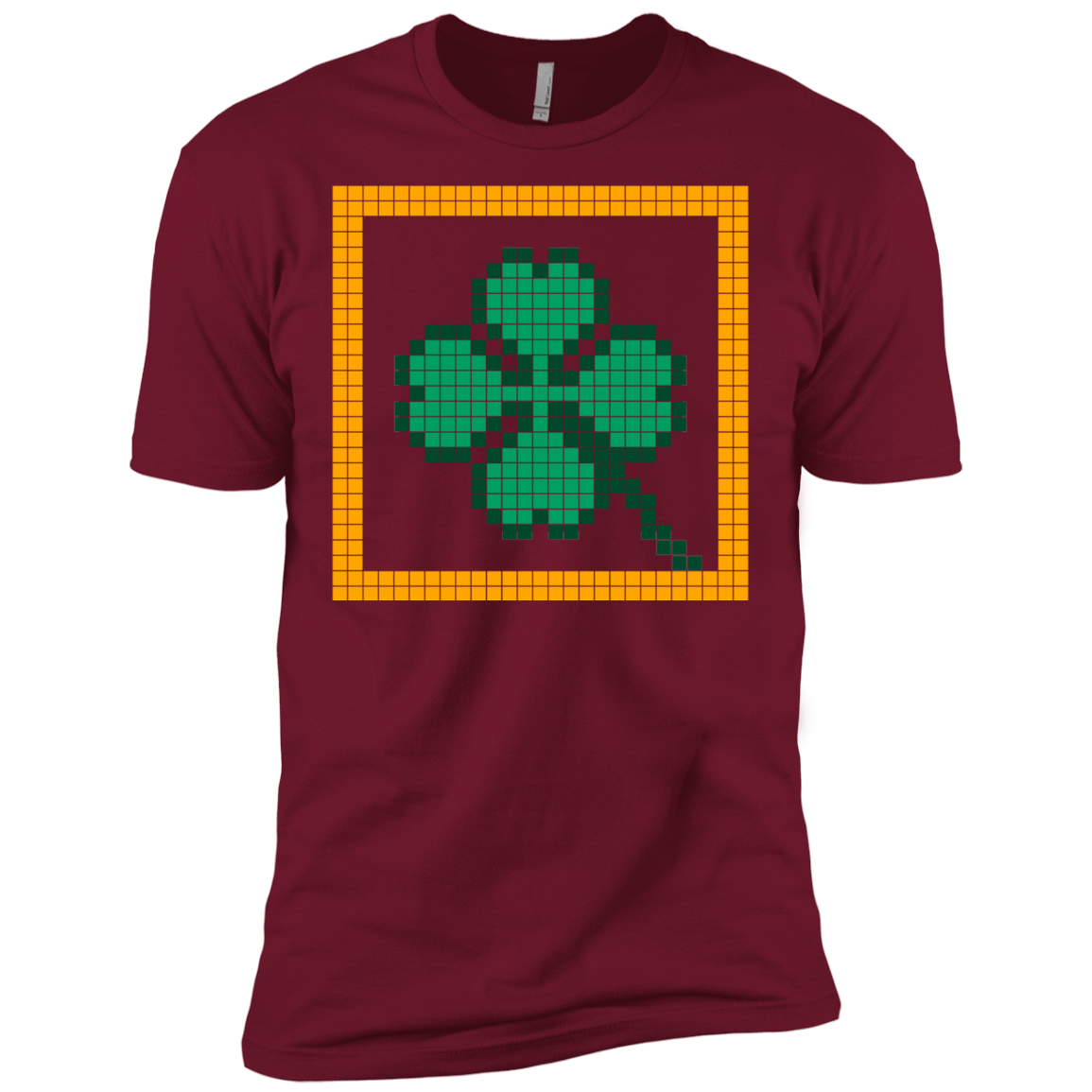 T-Shirts Cardinal / X-Small Low Resolution Irish Men's Premium T-Shirt