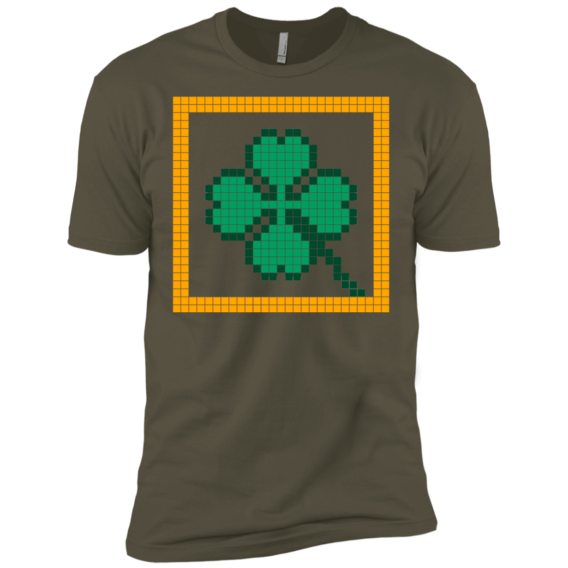 T-Shirts Military Green / X-Small Low Resolution Irish Men's Premium T-Shirt