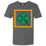 T-Shirts Heavy Metal / X-Small Low Resolution Irish Men's Premium V-Neck