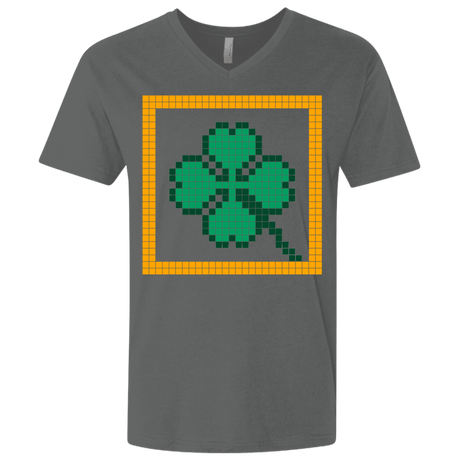 T-Shirts Heavy Metal / X-Small Low Resolution Irish Men's Premium V-Neck