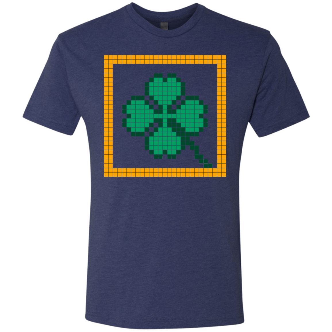 T-Shirts Vintage Navy / Small Low Resolution Irish Men's Triblend T-Shirt