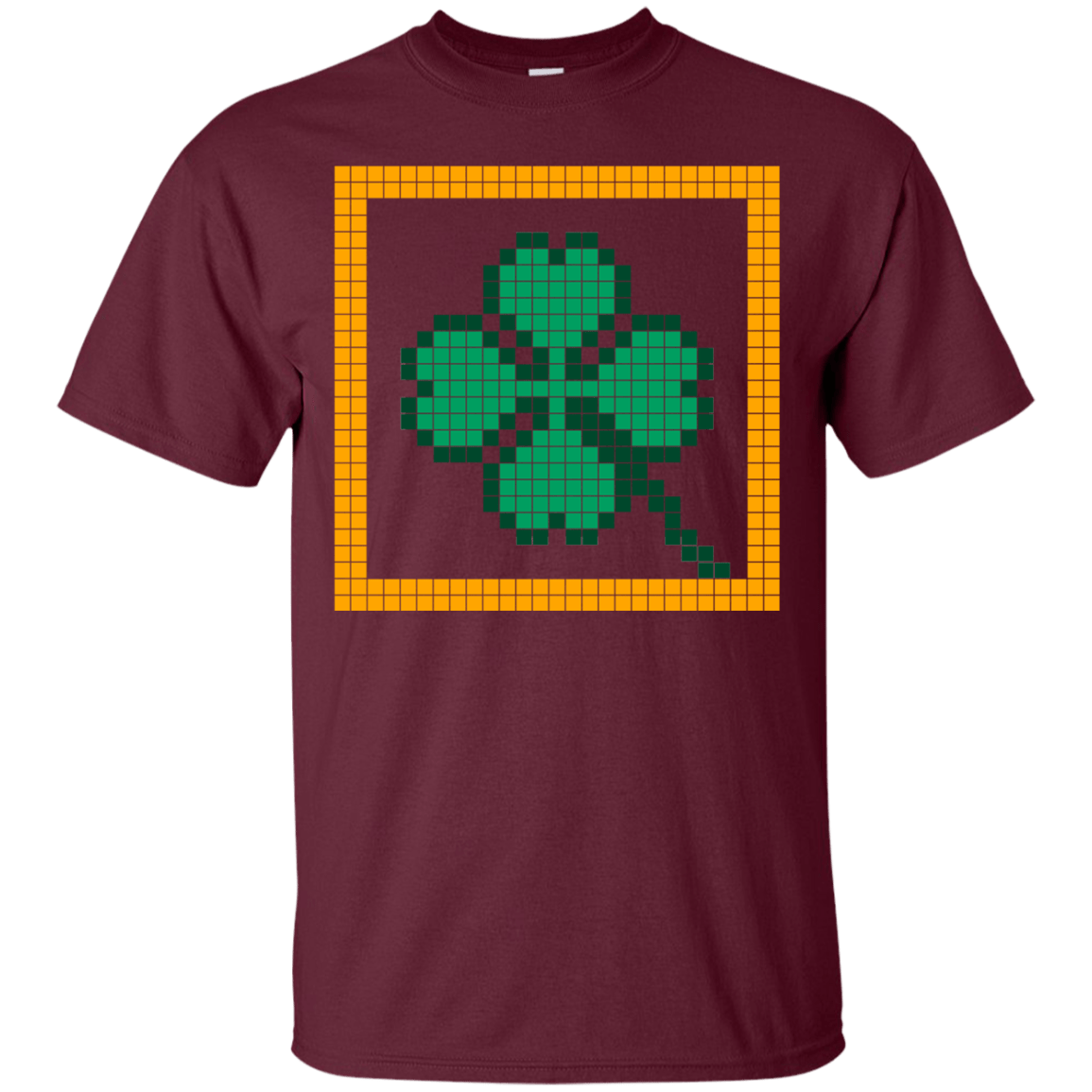 T-Shirts Maroon / Small Low Resolution Irish T-Shirt