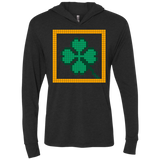 T-Shirts Vintage Black / X-Small Low Resolution Irish Triblend Long Sleeve Hoodie Tee