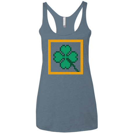 T-Shirts Indigo / X-Small Low Resolution Irish Women's Triblend Racerback Tank
