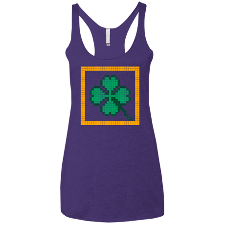 T-Shirts Purple Rush / X-Small Low Resolution Irish Women's Triblend Racerback Tank