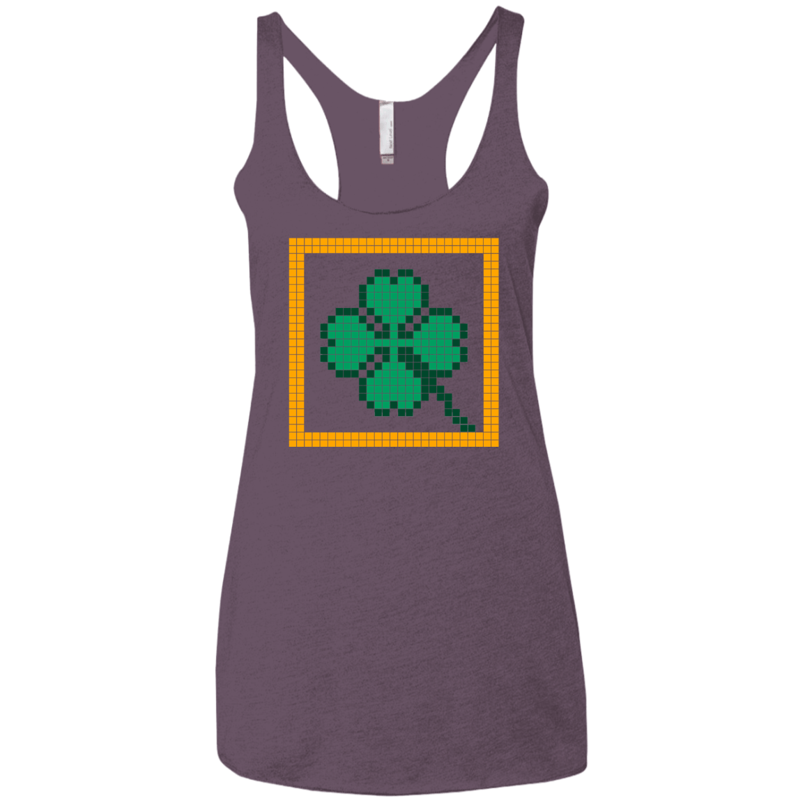 T-Shirts Vintage Purple / X-Small Low Resolution Irish Women's Triblend Racerback Tank