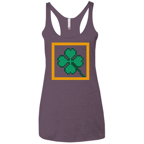 T-Shirts Vintage Purple / X-Small Low Resolution Irish Women's Triblend Racerback Tank