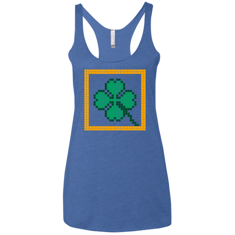 T-Shirts Vintage Royal / X-Small Low Resolution Irish Women's Triblend Racerback Tank