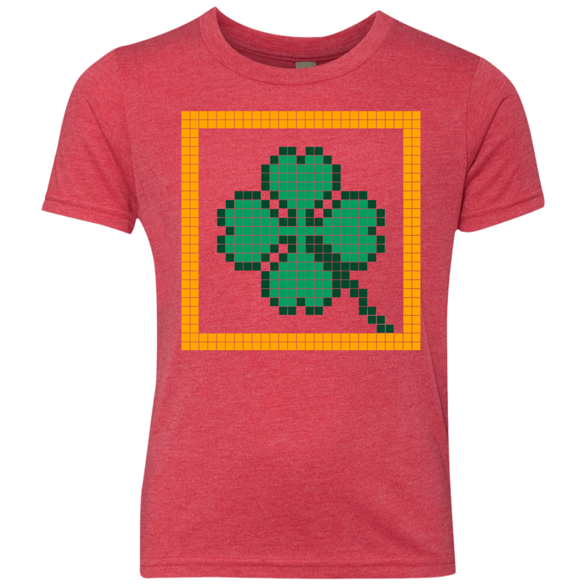 T-Shirts Vintage Red / YXS Low Resolution Irish Youth Triblend T-Shirt