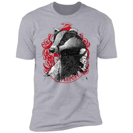 T-Shirts Heather Grey / S Loyalty and Fairness sumi-e Men's Premium T-Shirt