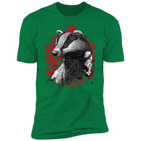 T-Shirts Kelly Green / S Loyalty and Fairness sumi-e Men's Premium T-Shirt