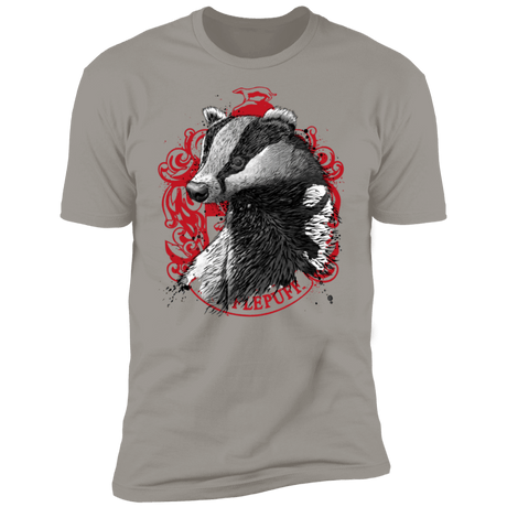 T-Shirts Light Grey / S Loyalty and Fairness sumi-e Men's Premium T-Shirt