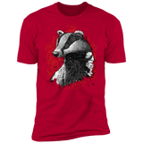 T-Shirts Red / S Loyalty and Fairness sumi-e Men's Premium T-Shirt