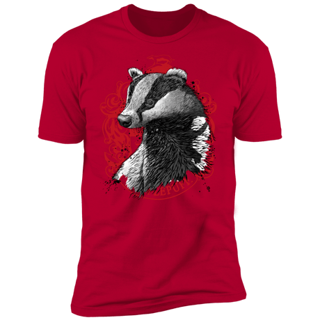 T-Shirts Red / S Loyalty and Fairness sumi-e Men's Premium T-Shirt