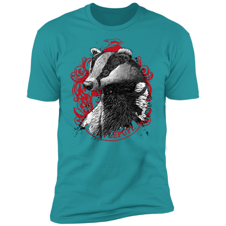 T-Shirts Tahiti Blue / S Loyalty and Fairness sumi-e Men's Premium T-Shirt