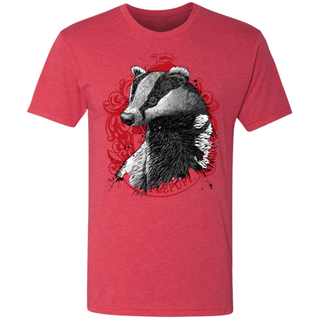 T-Shirts Vintage Red / S Loyalty and Fairness sumi-e Men's Triblend T-Shirt