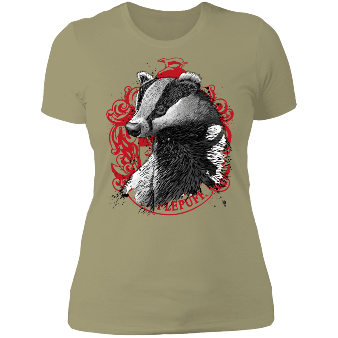 T-Shirts Light Olive / S Loyalty and Fairness sumi-e Women's Premium T-Shirt