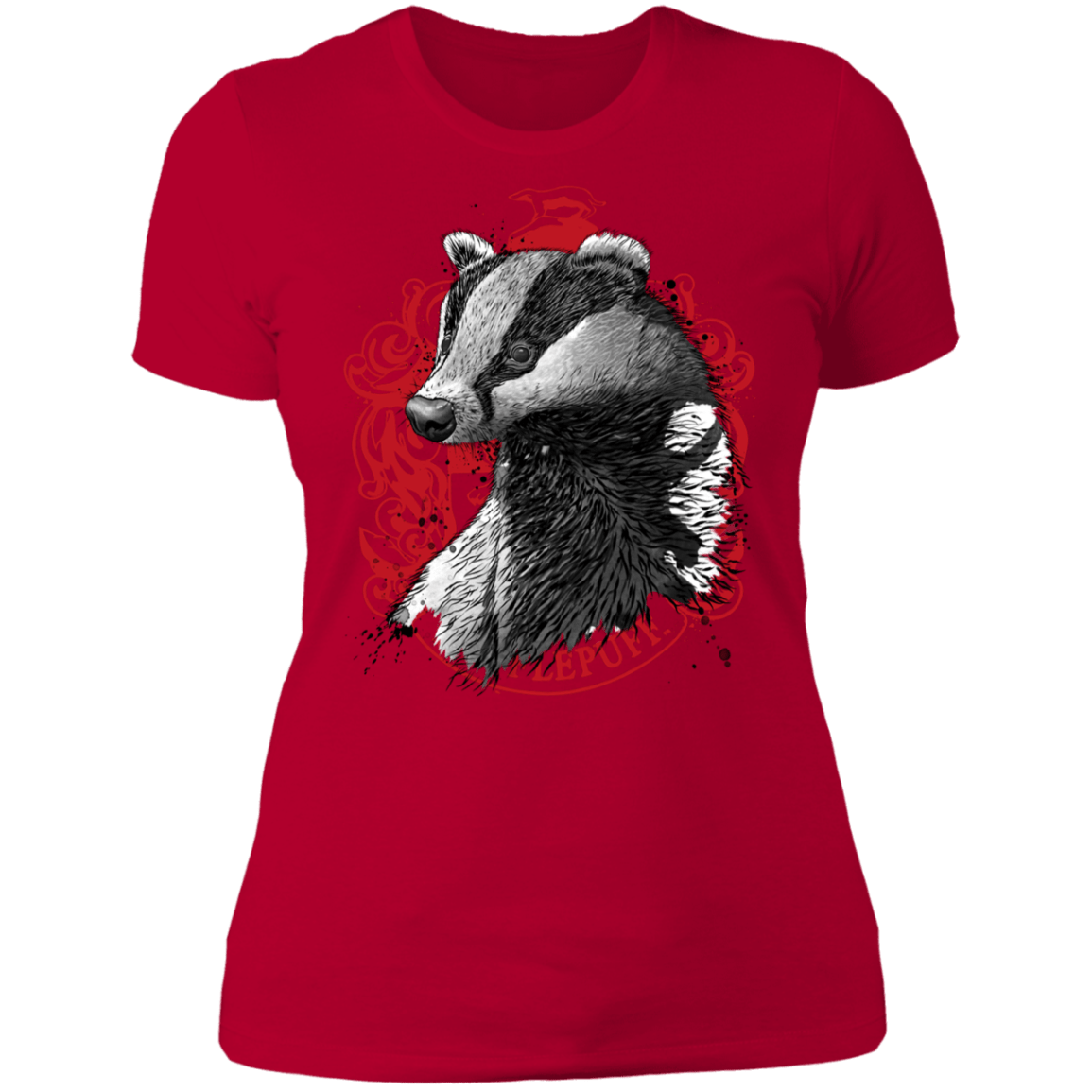 T-Shirts Red / S Loyalty and Fairness sumi-e Women's Premium T-Shirt