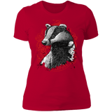 T-Shirts Red / S Loyalty and Fairness sumi-e Women's Premium T-Shirt