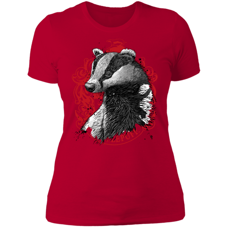 T-Shirts Red / S Loyalty and Fairness sumi-e Women's Premium T-Shirt