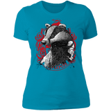 T-Shirts Turquoise / S Loyalty and Fairness sumi-e Women's Premium T-Shirt