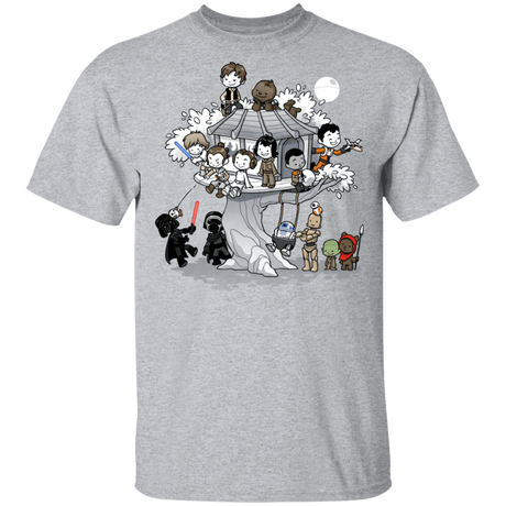 T-Shirts Sport Grey / YXS LT Side Club Youth T-Shirt