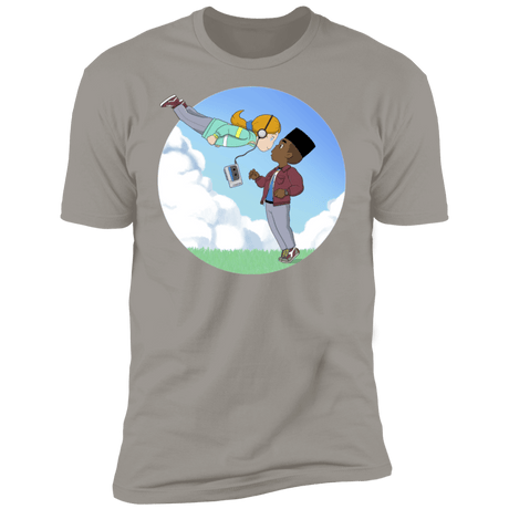 T-Shirts Light Grey / S Lucas and Max Men's Premium T-Shirt