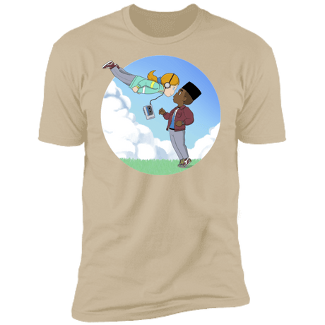 T-Shirts Sand / S Lucas and Max Men's Premium T-Shirt