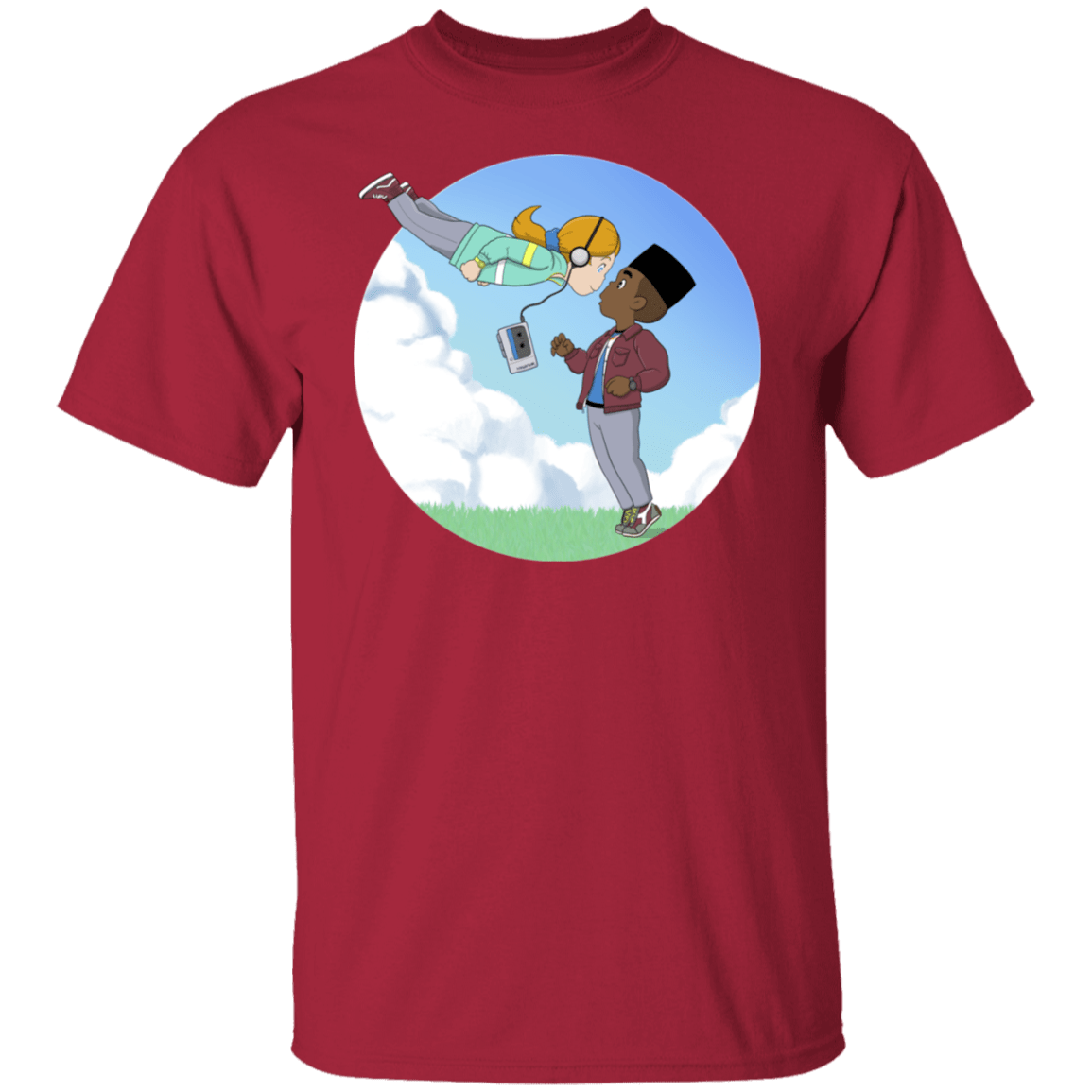 T-Shirts Cardinal / S Lucas and Max T-Shirt
