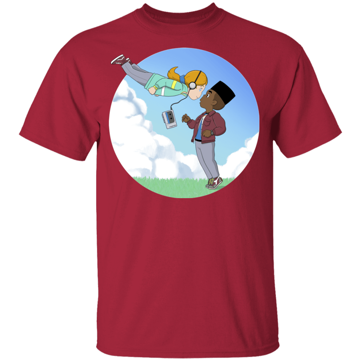 T-Shirts Cardinal / YXS Lucas and Max Youth T-Shirt