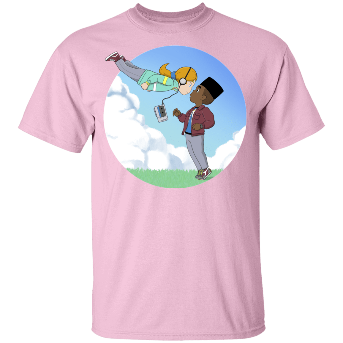 T-Shirts Light Pink / YXS Lucas and Max Youth T-Shirt